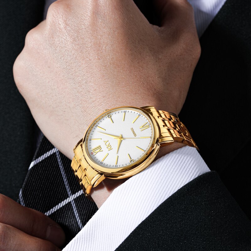 Luxury Quartz  Waterproof Wristwatches Ladies Fashion Casual Lover Clock