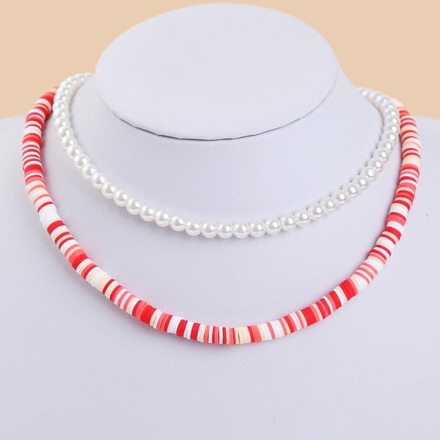 Bohemian Multicolor Beaded Necklaces