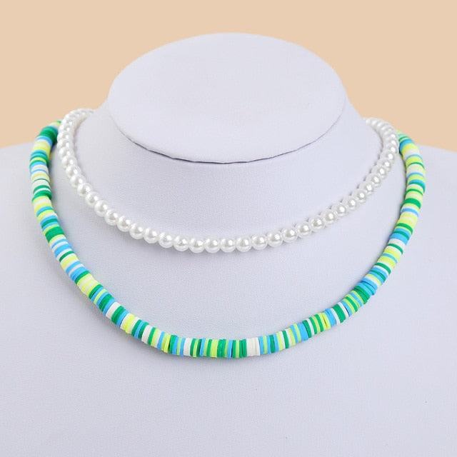 Bohemian Multicolor Beaded Necklaces