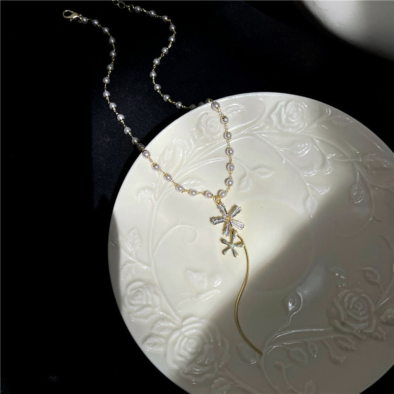 Simple Bohemia Elegant Choker Tassel Necklace