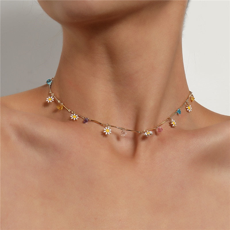 Simple Bohemia Elegant Choker Tassel Necklace