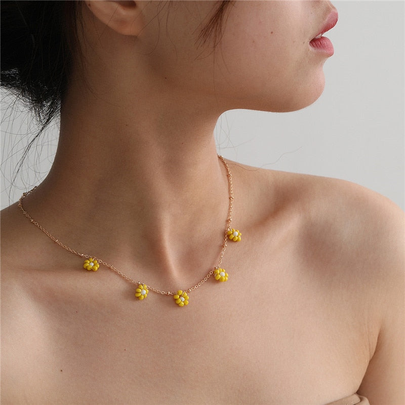 Simple Bohemia Elegant Choker Tassel Necklace
