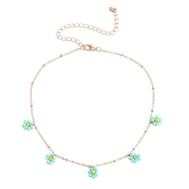 Simple Bohemia Elegant Choker Tassel Necklace