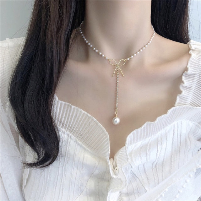 Simple Bohemia Elegant Choker Tassel Necklace