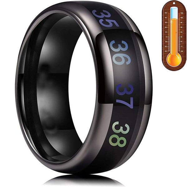 Nuevo anillo de temperatura corporal con sensor inteligente