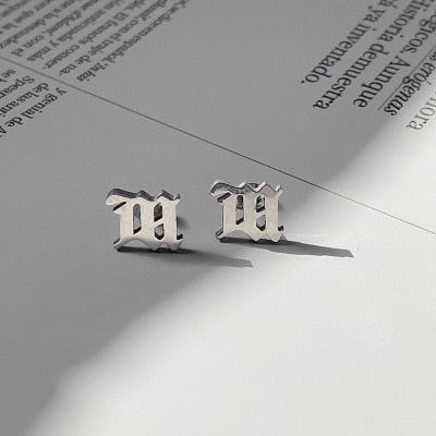 Cross Drop Stud Earrings for Women Simple Earrings
