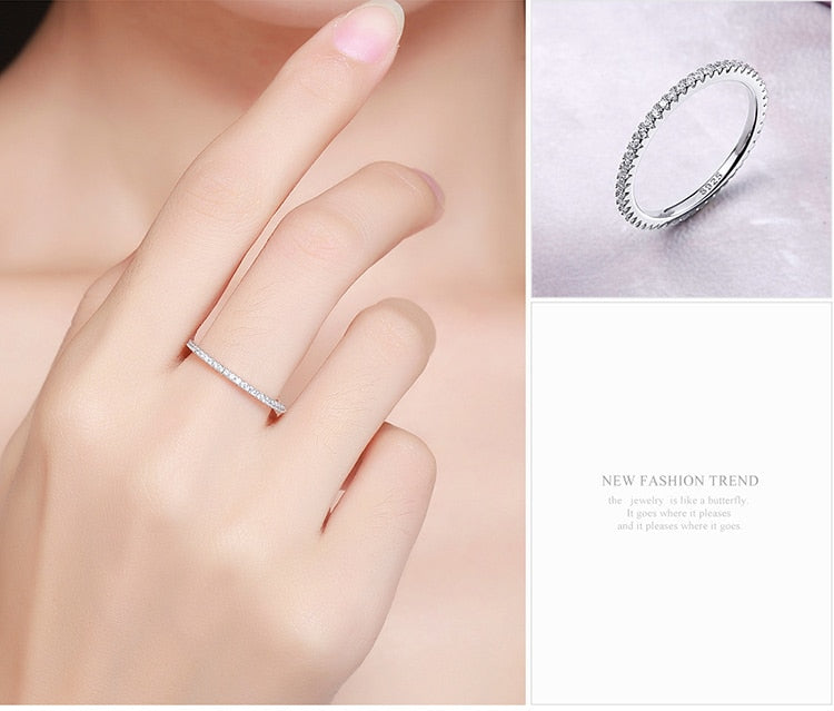 925 Sterling Silver Star Heart Shape Enemal Rainbow Finger Rings