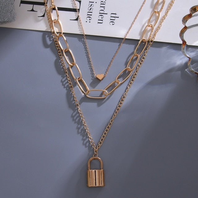 Vintage Multi Layered Women's Necklaces