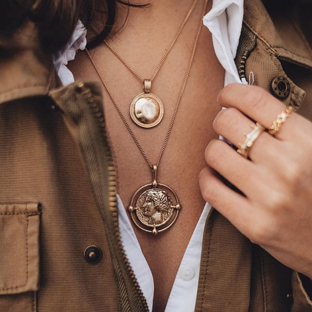 Vintage Multi Layered Women's Necklaces
