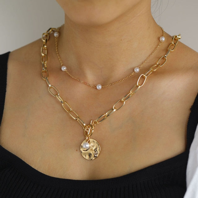 Vintage Multi Layered Women's Necklaces