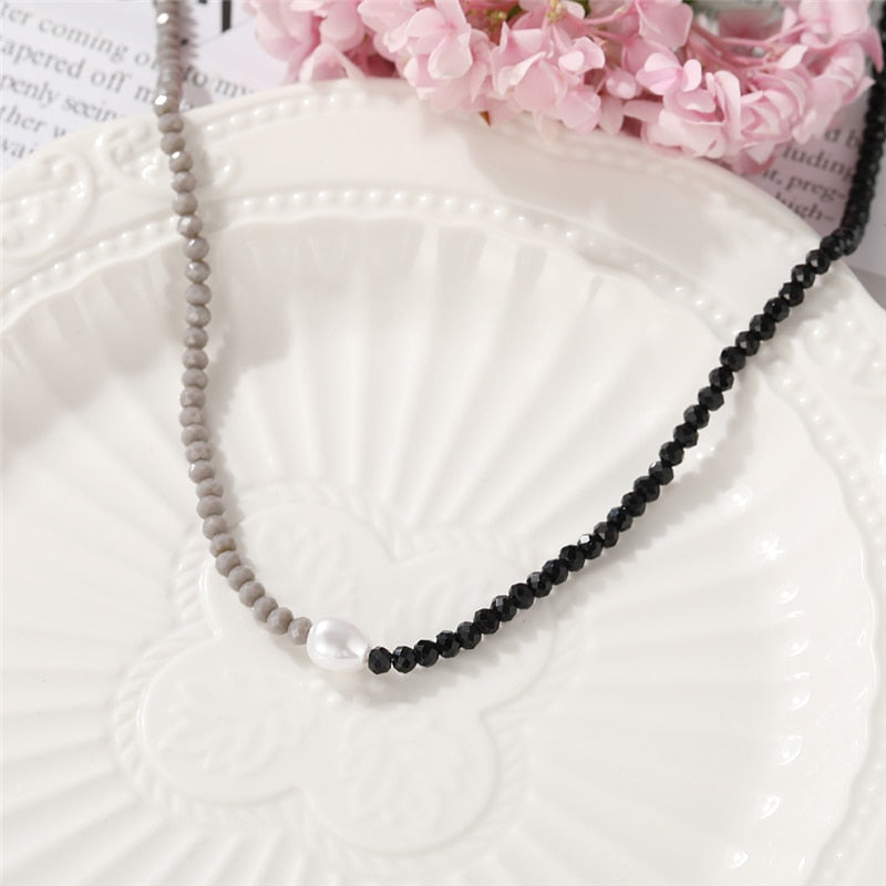 Bohemian Colorful Bead Shell Necklace