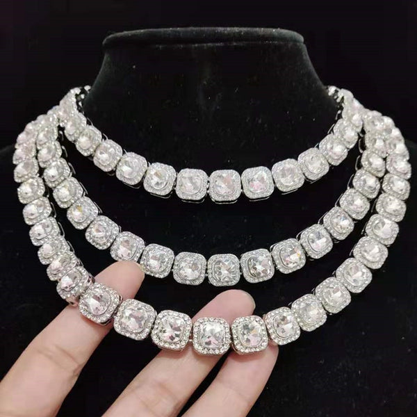 Hip Hop Chain Necklace 12.5mm Width Square Chain