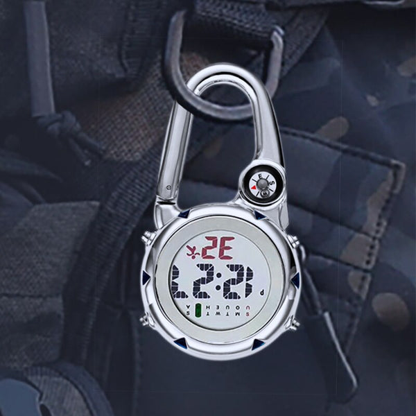 Relojes digitales con mosquetón
