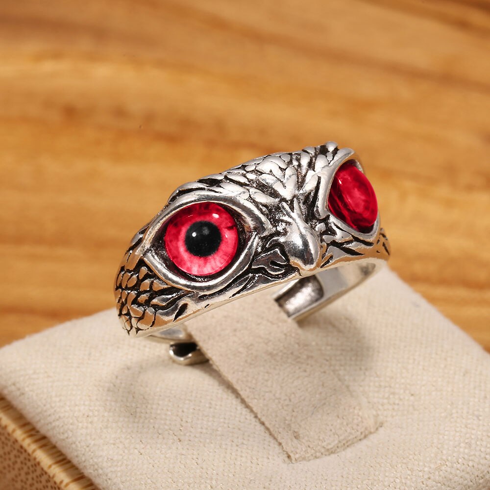 Charming Fashion Cute Little Owl Lovers Ring