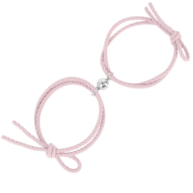 Magnetic Bracelet Stainless Steel Love Heart Pendant