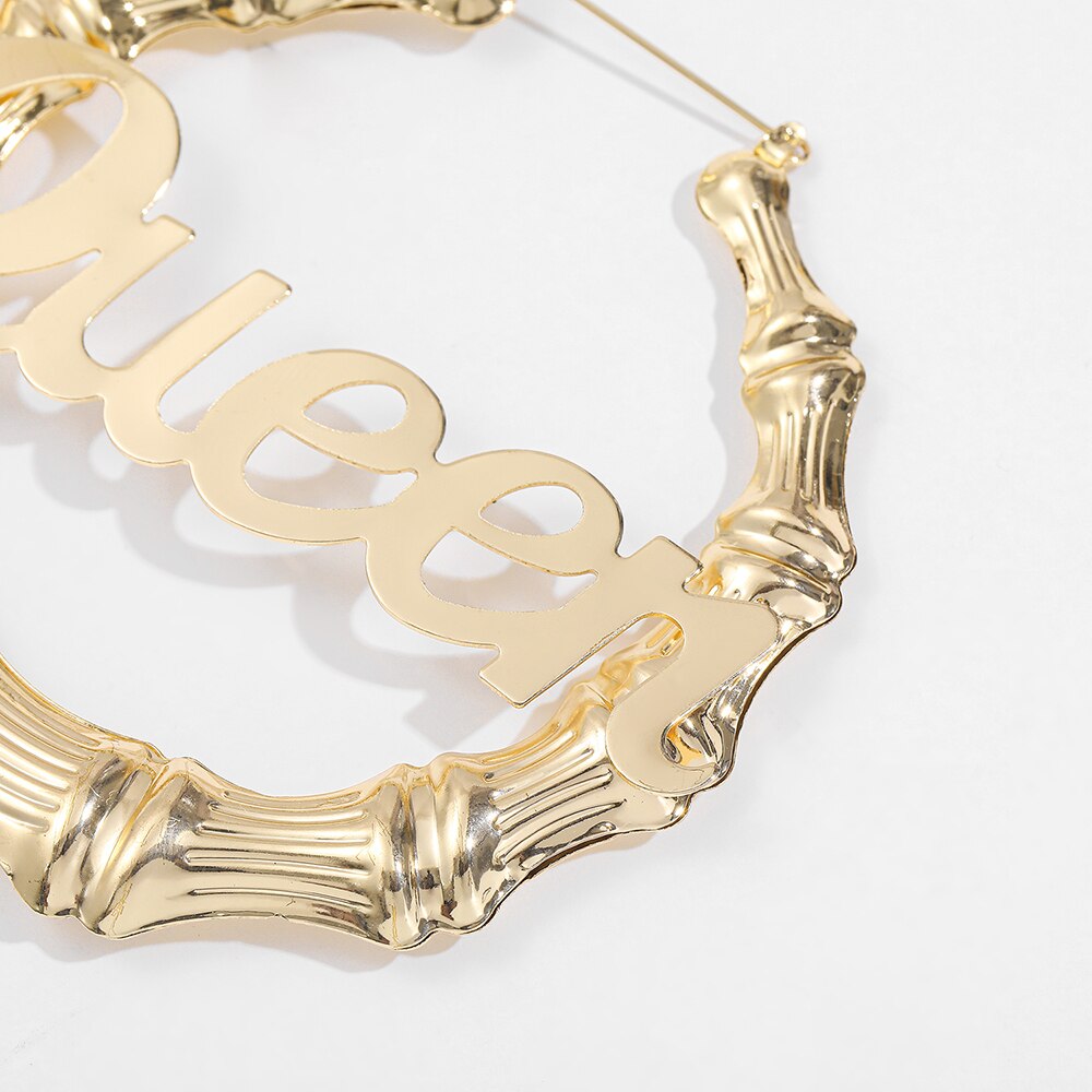 Punk Rock Over Size Geometric Hoop Earrings