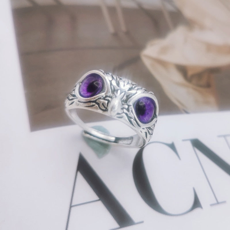 NEW Retro Cute Simple Design Owl Ring