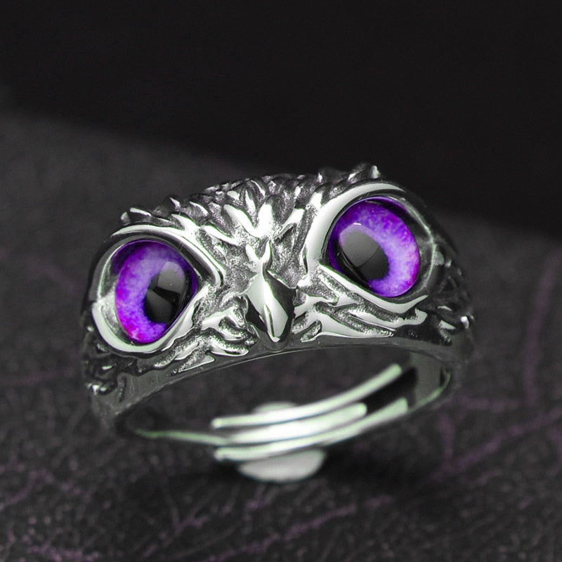 NEW Retro Cute Simple Design Owl Ring