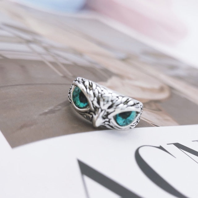NEW Retro Cute Simple Design Owl Ring