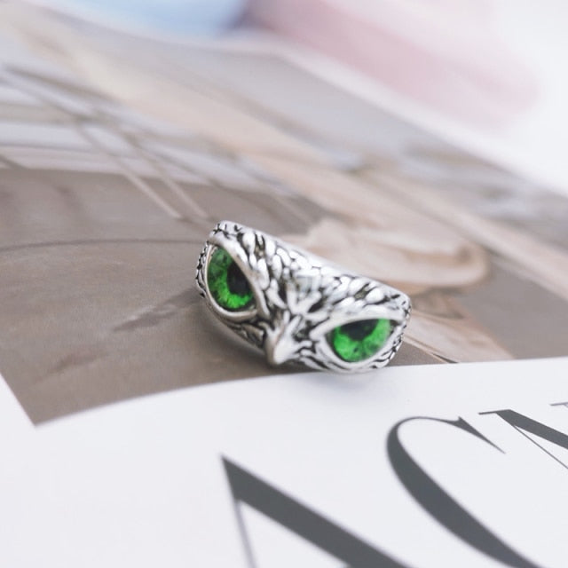 NEW Retro Cute Simple Design Owl Ring