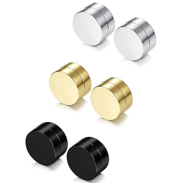 1 Set Different Types Shape Stainless Steel Piercing Earring