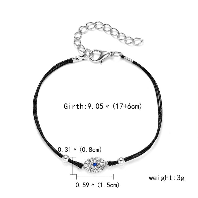 Turkish Lucky Evil Eye Bracelet Women