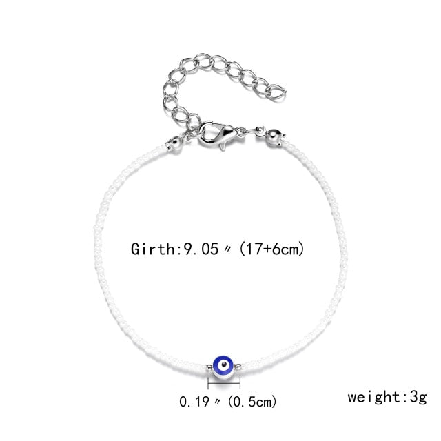 Turkish Lucky Evil Eye Bracelet Women
