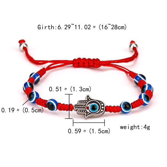 Turkish Lucky Evil Eye Bracelet Women