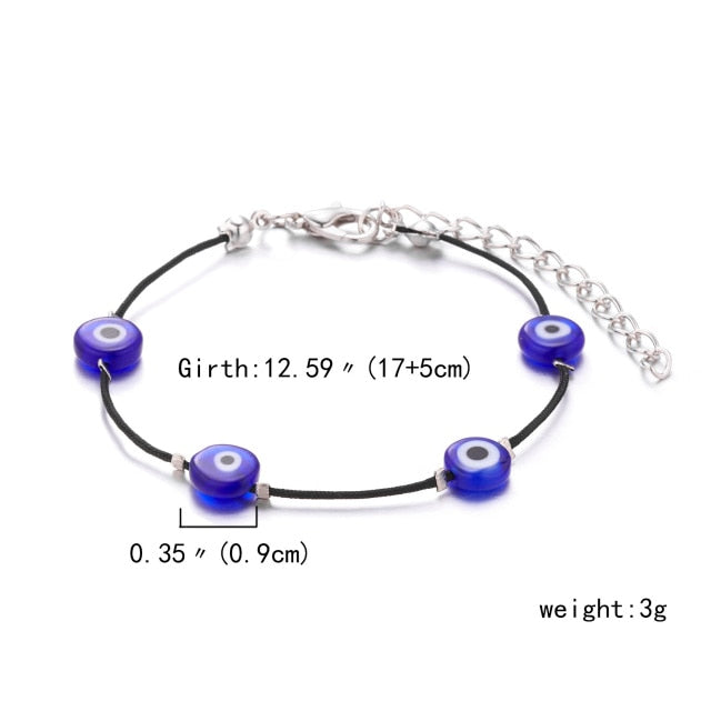 Turkish Lucky Evil Eye Bracelet Women