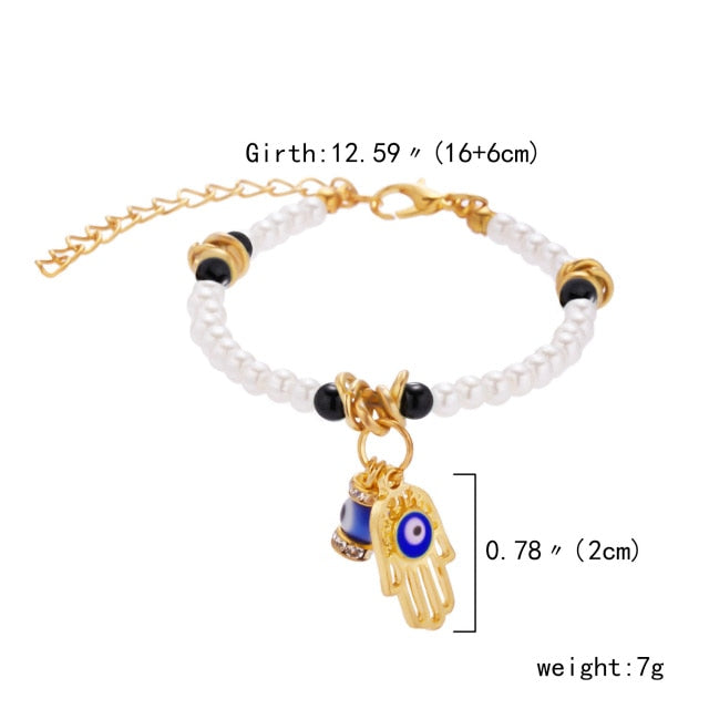 Turkish Lucky Evil Eye Bracelet Women