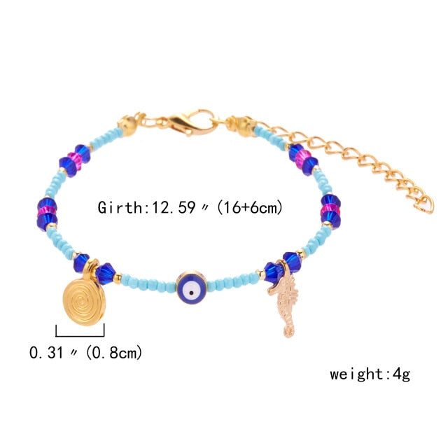 Turkish Lucky Evil Eye Bracelet Women