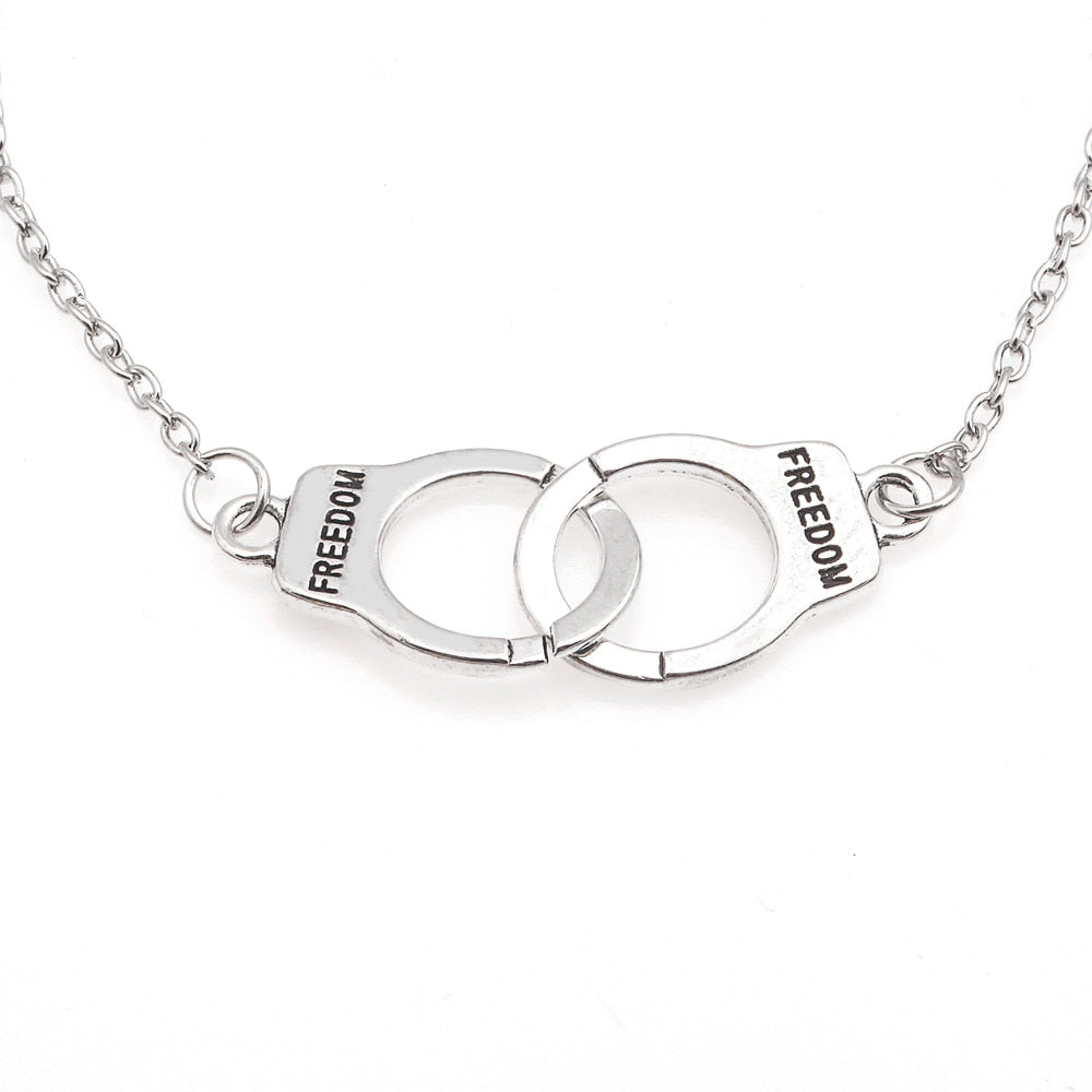 Creative Gold Color Handcuffs Bracelets for Women