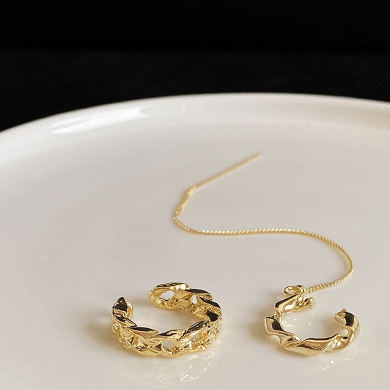 Long Tassel Chain Earrings For Women