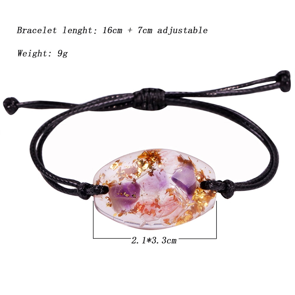 Orgonite Smelting Stone Bracelet