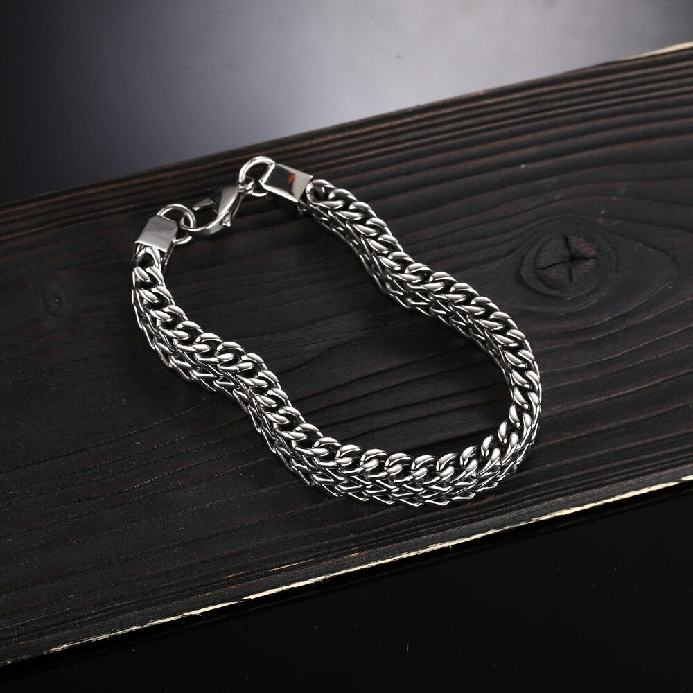 Double Side Snake Chain- pulseira Bracelet