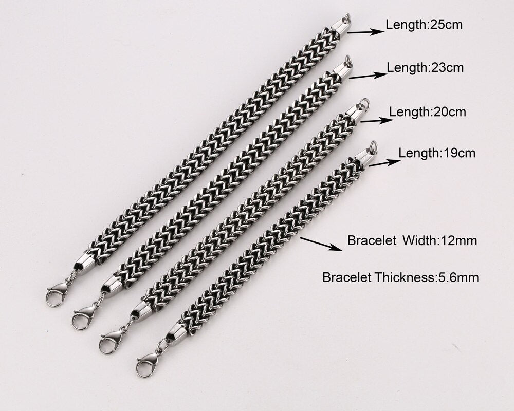 Double Side Snake Chain- pulseira Bracelet