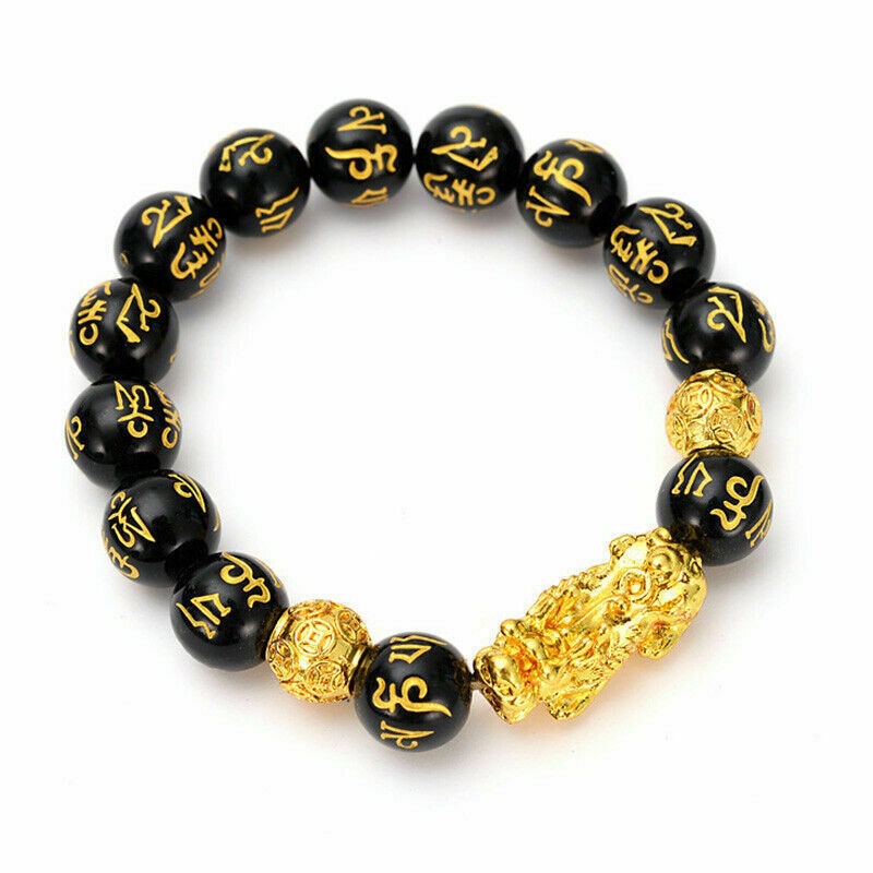 FengShui Pixiu Color Changing Wristband Wealth Good Luck Bracelet