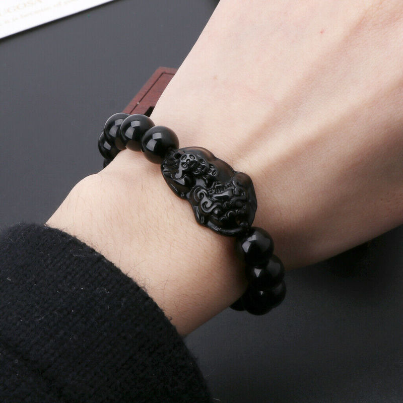FengShui Pixiu Color Changing Wristband Wealth Good Luck Bracelet