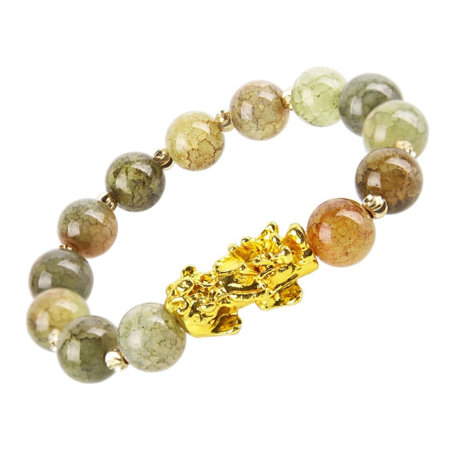 FengShui Pixiu Color Changing Wristband Wealth Good Luck Bracelet