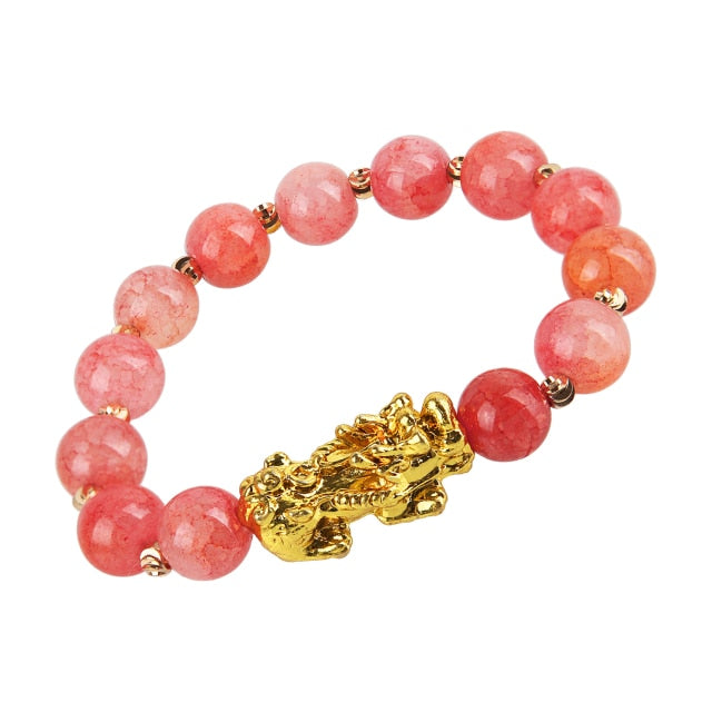 FengShui Pixiu Color Changing Wristband Wealth Good Luck Bracelet