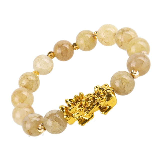 FengShui Pixiu Color Changing Wristband Wealth Good Luck Bracelet