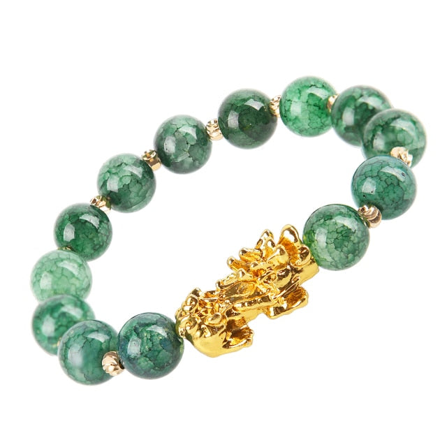 FengShui Pixiu Color Changing Wristband Wealth Good Luck Bracelet