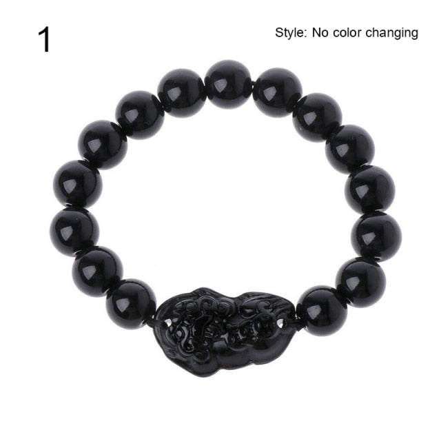 FengShui Pixiu Color Changing Wristband Wealth Good Luck Bracelet