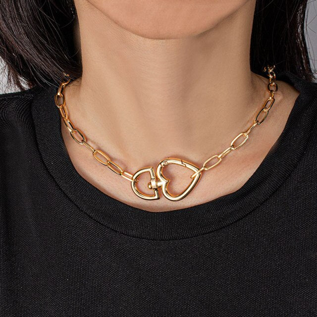 Women Two Layer Round Necklaces