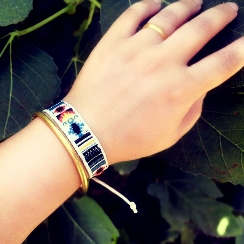 Bohemia Style Weave Rope Friendship Bracelets For Woman
