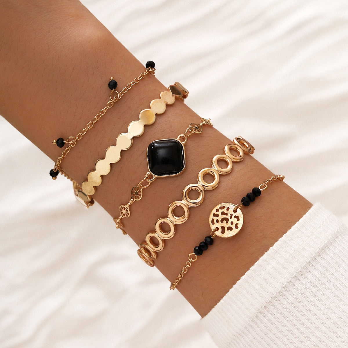 Bohemian Rhinestone Butterfly Bracelets
