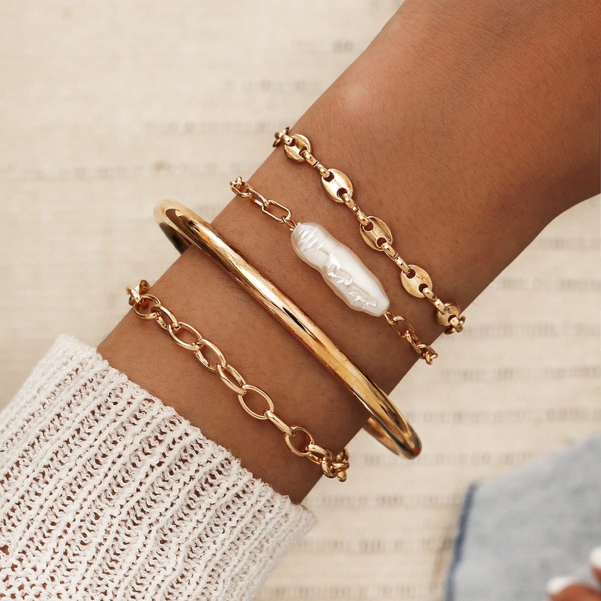 Bohemian Rhinestone Butterfly Bracelets