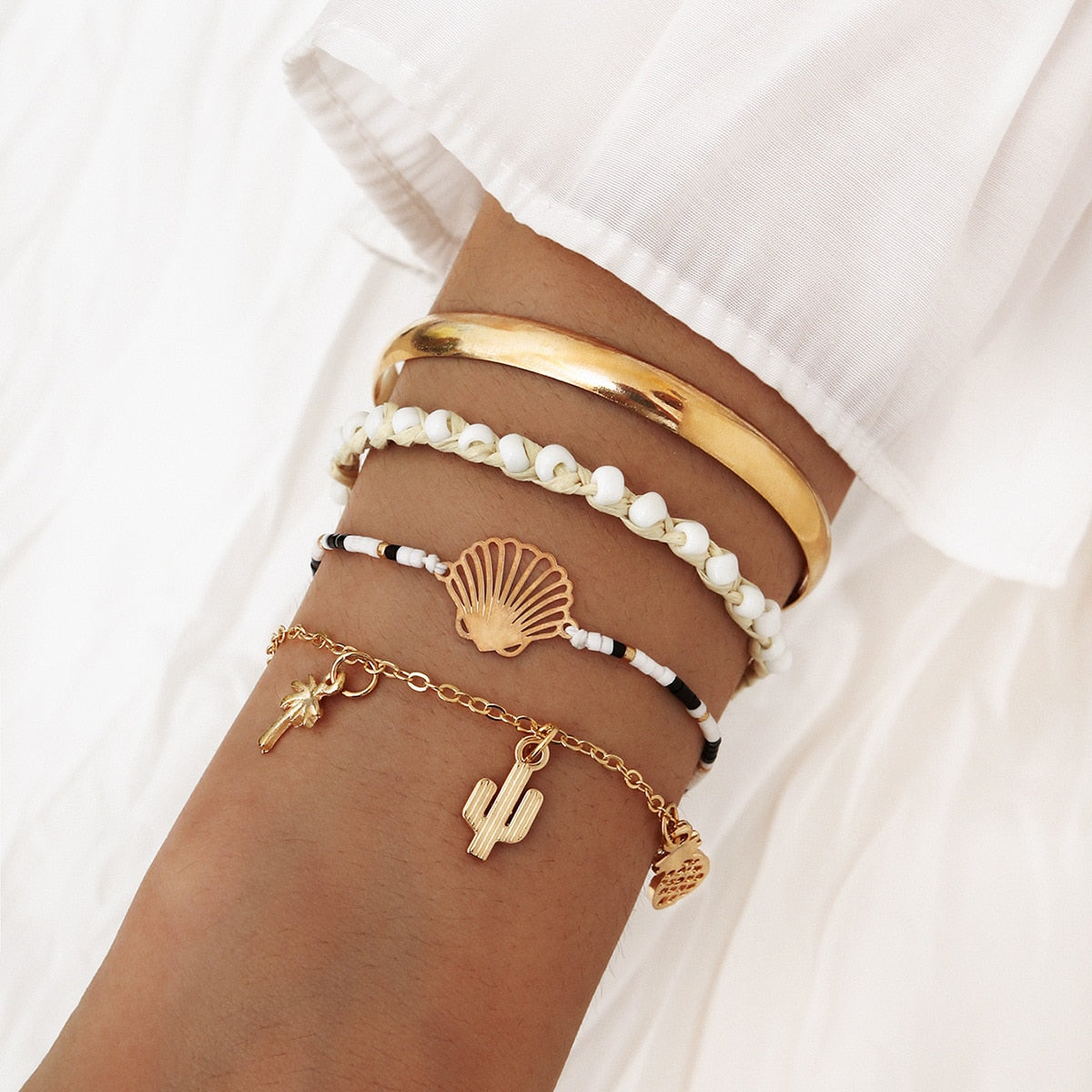 Bohemian Rhinestone Butterfly Bracelets