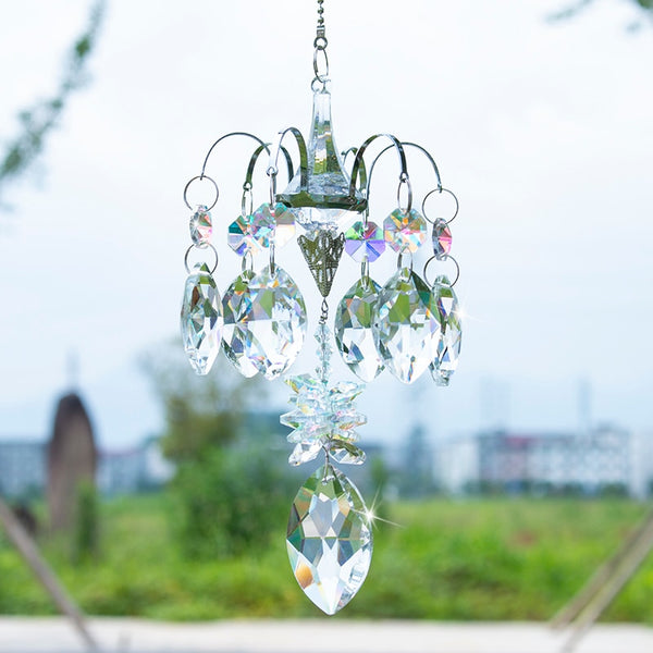 Crystal Horse Eye Prisms Suncatcher
