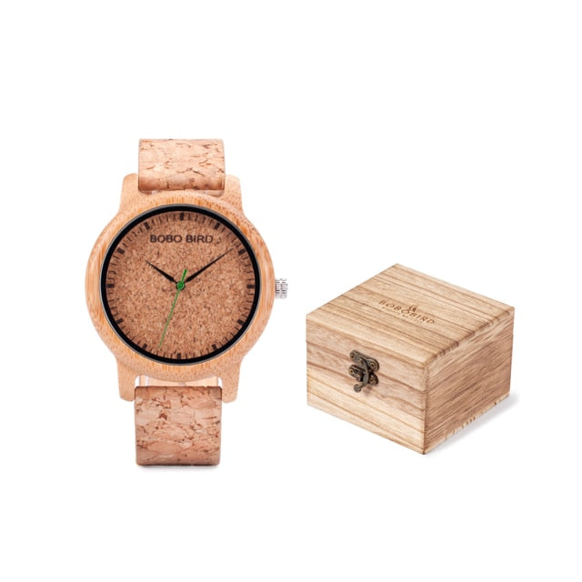 Simple Design Couple Watch Wood Wristwatch Men